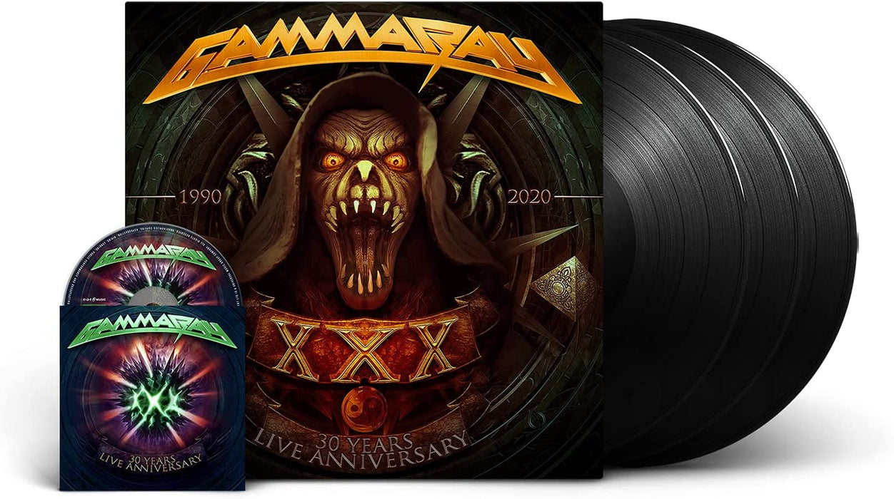 Gamma Ray 30 Years Live Anniversary Vinyl LP & Blu-Ray 2021