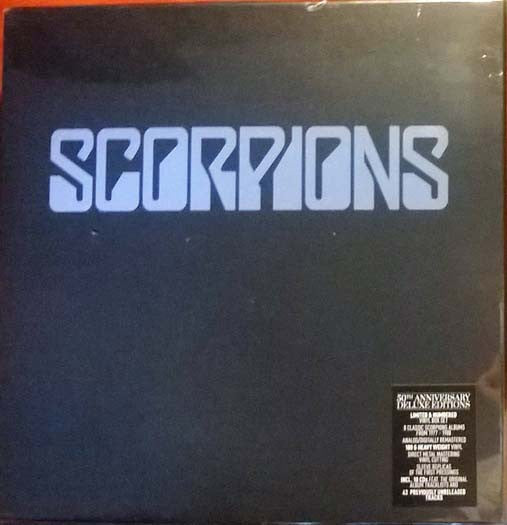 SCORPIONS 50th Anniversary Vinyl + CD Box Set NEW