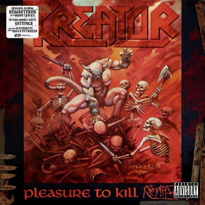 KREATOR Pleasure to Kill Vinyl LP 2017