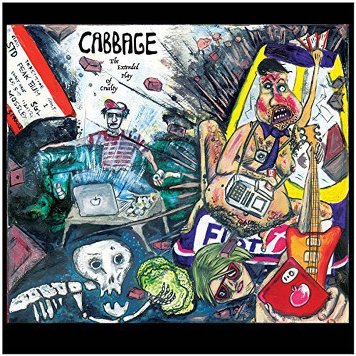 Cabbage Cruelty 12" Vinyl EP Green Colour 2017