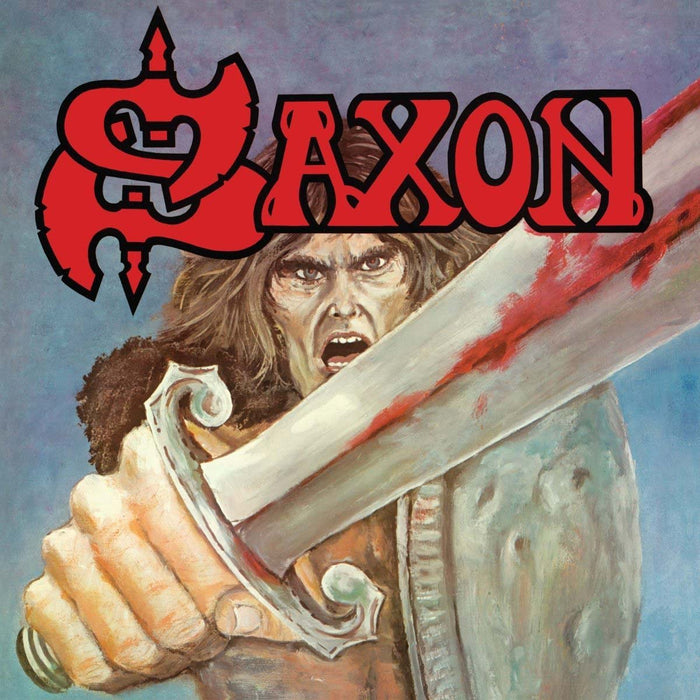 SAXON Saxon LP Blue & Red Splatter Vinyl NEW 2018