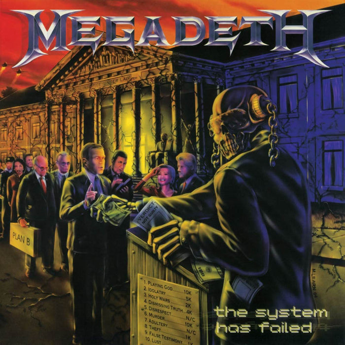 Megadeth The System Has Failed Vinyl LP New 2019