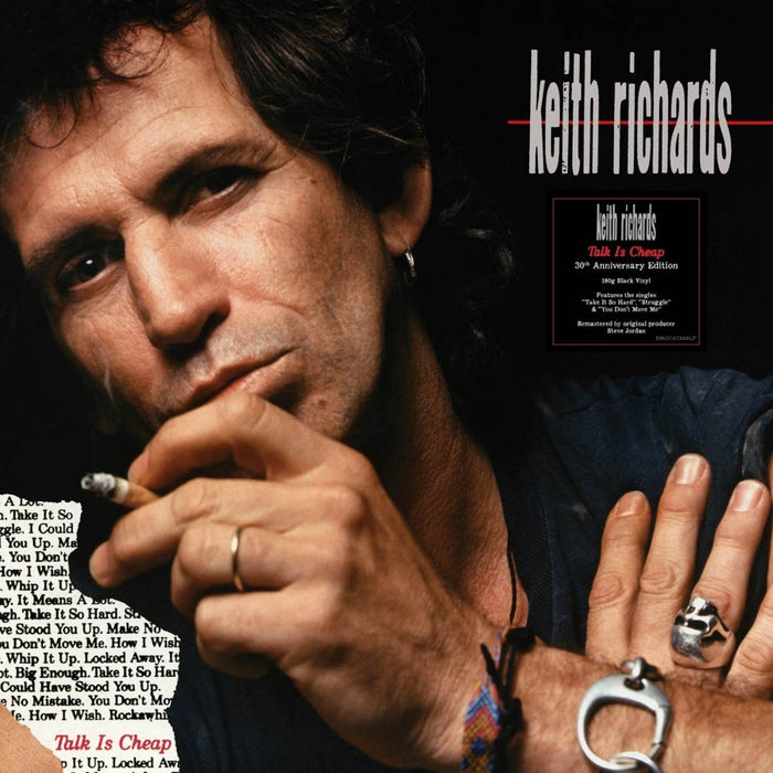 Keith Richards Talk is Cheap Vinyl LP New 2019