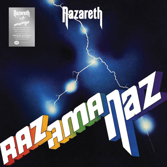 Nazareth Razmanaz Yellow Vinyl LP New 2019