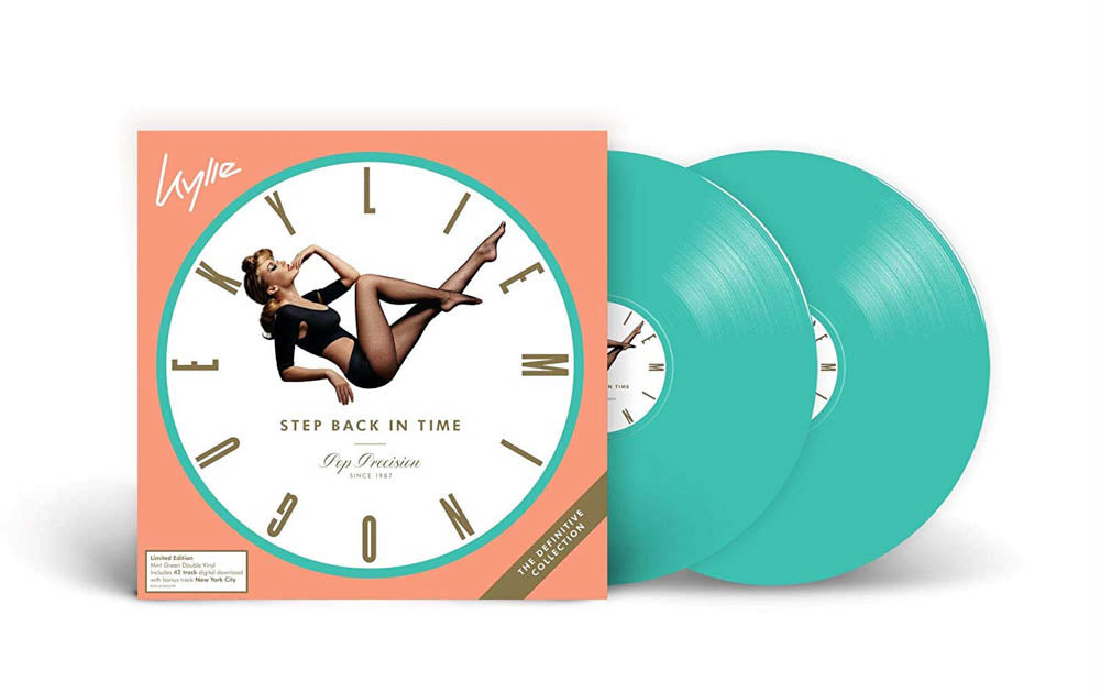 Kylie Minogue Step Back in Time Green Vinyl LP 2019