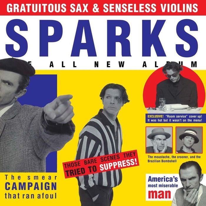 Sparks - Gratuitous Sax & Senseless Violins Vinyl LP New 2019