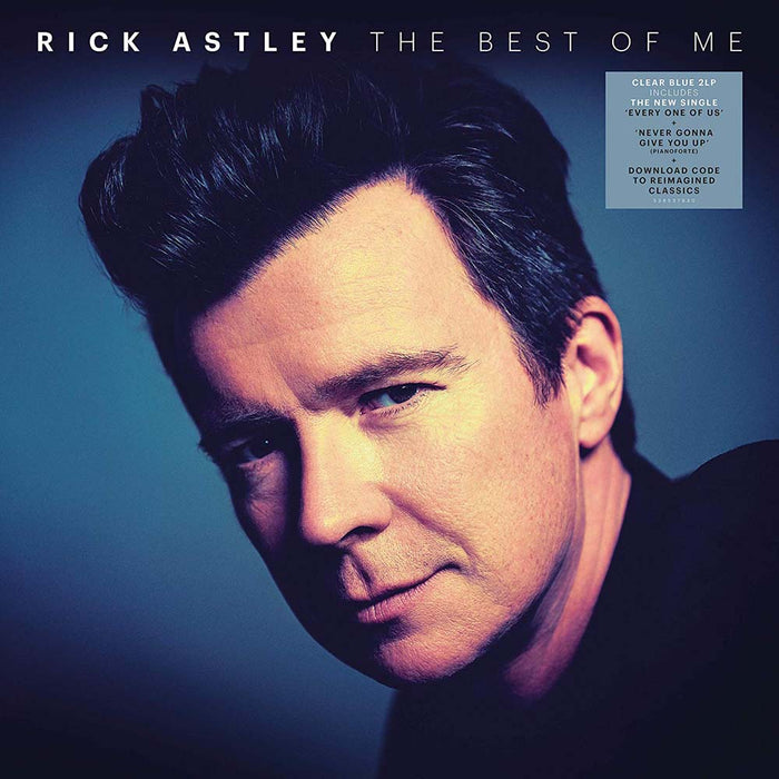 Rick Astley The Best of Me Blue Vinyl LP New 2019