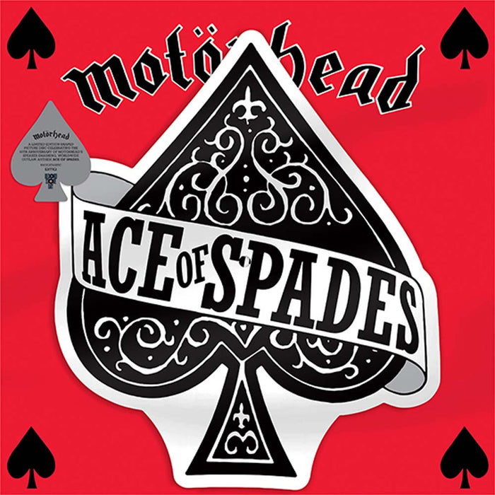 Motorhead - Ace Of Spades 12" Vinyl Single Shaped Picture RSD Aug 2020