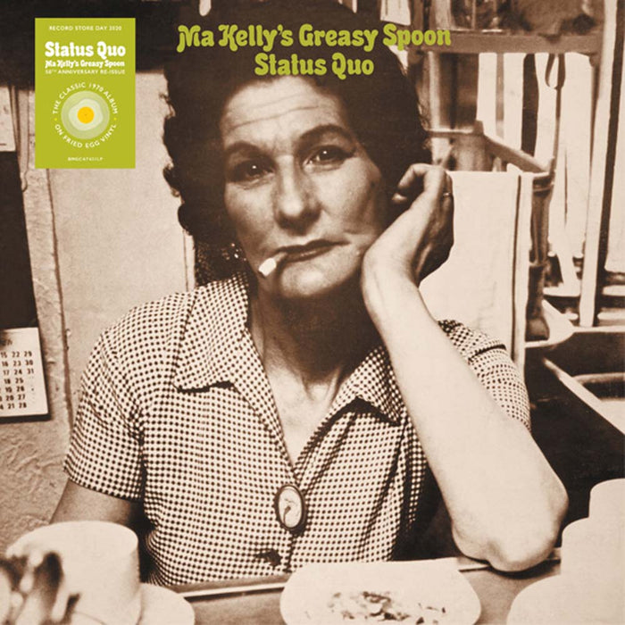 Status Quo - Ma Kellys Greasy Spoon Vinyl LP Fried Egg Vinyl RSD Aug 2020
