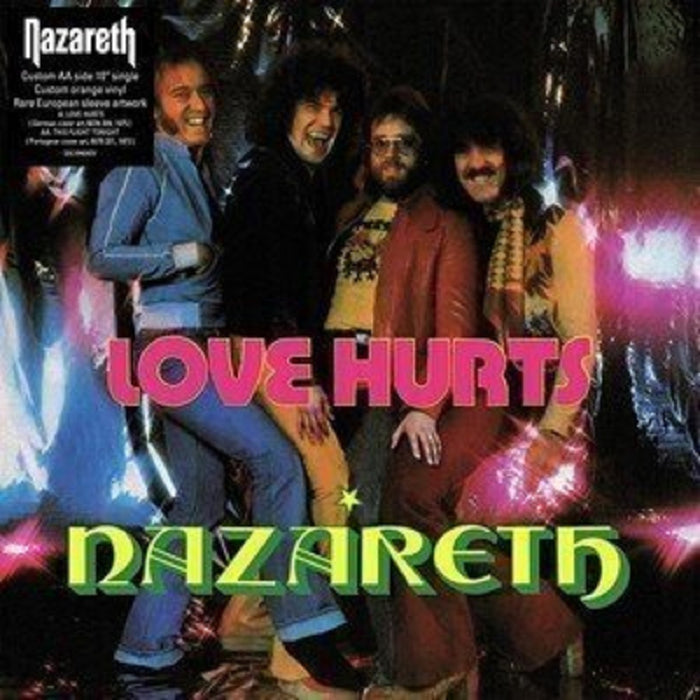 Nazareth - Love Hurts 10" Vinyl Single Orange RSD Aug 2020