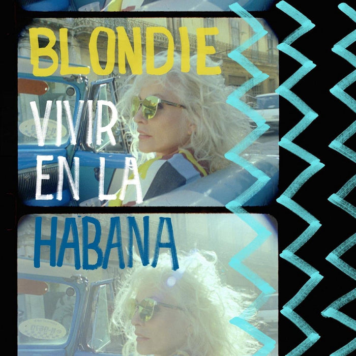 Blondie Vivir En La Habana Vinyl LP Blue Colour 2021