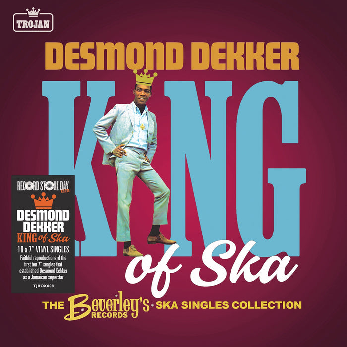 Desmond Dekker King Of Ska Singles Collection 10 X 7" Vinyl Single Boxset RSD 2021