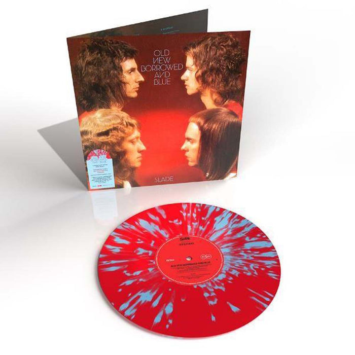 Slade Old New Borrowed And Blue Vinyl LP Red & Blue Splatter Colour 2021