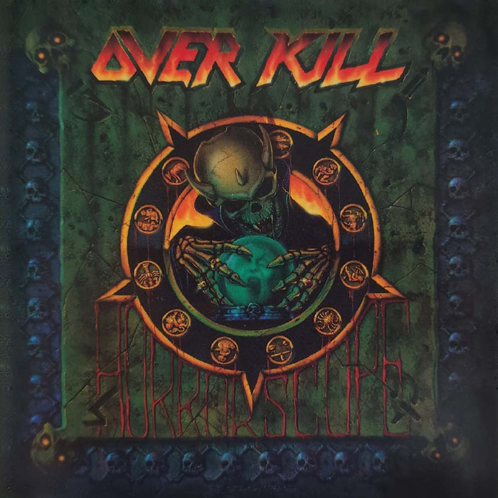 Overkill Horrorscope Vinyl LP Blue w/Black Marble Colour 2023