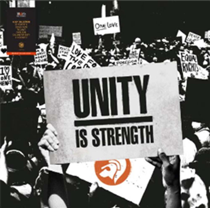 Various Artists Unity Is Strength Vinyl LP Transparent Orange Colour 2022