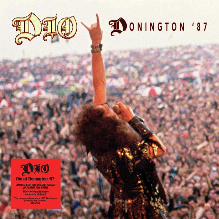 Dio Dio At Donington '87 Vinyl LP Lenticular Cover 2022