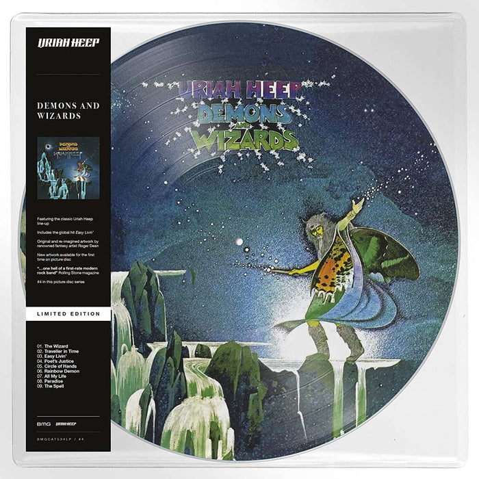 Uriah Heep Demons And Wizards Vinyl LP Picture Disc 2022