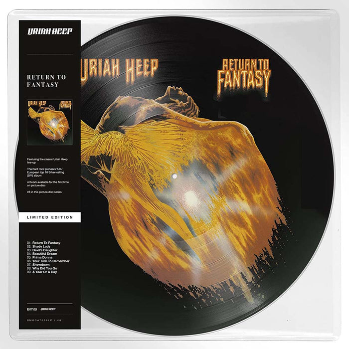 Uriah Heep Return To Fantasy Vinyl LP Picture Disc 2023