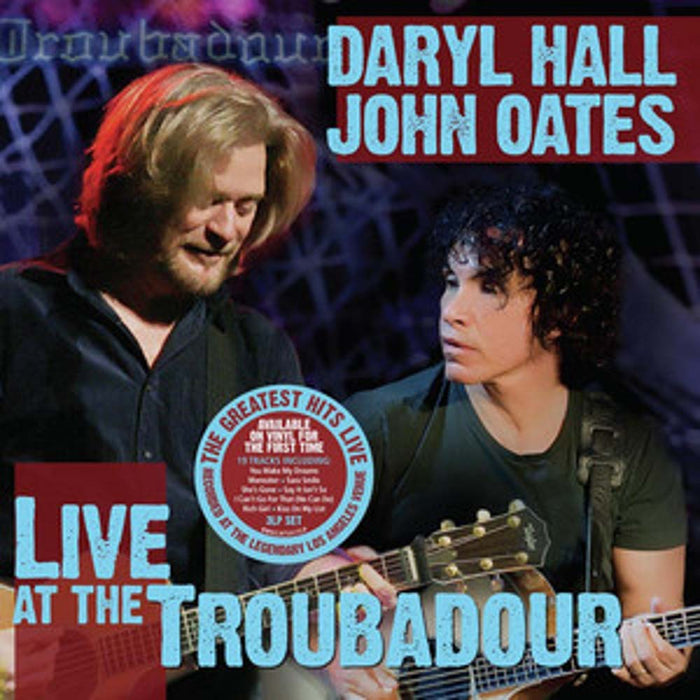 Daryl Hall & John Oates Live At The Troubadour Vinyl LP Set 2021