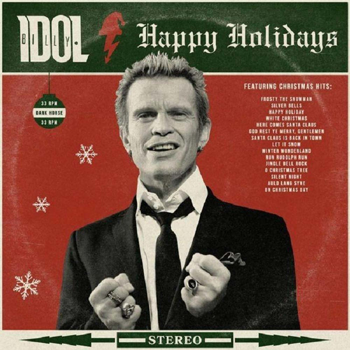 Billy Idol Happy Holidays Vinyl LP 2021