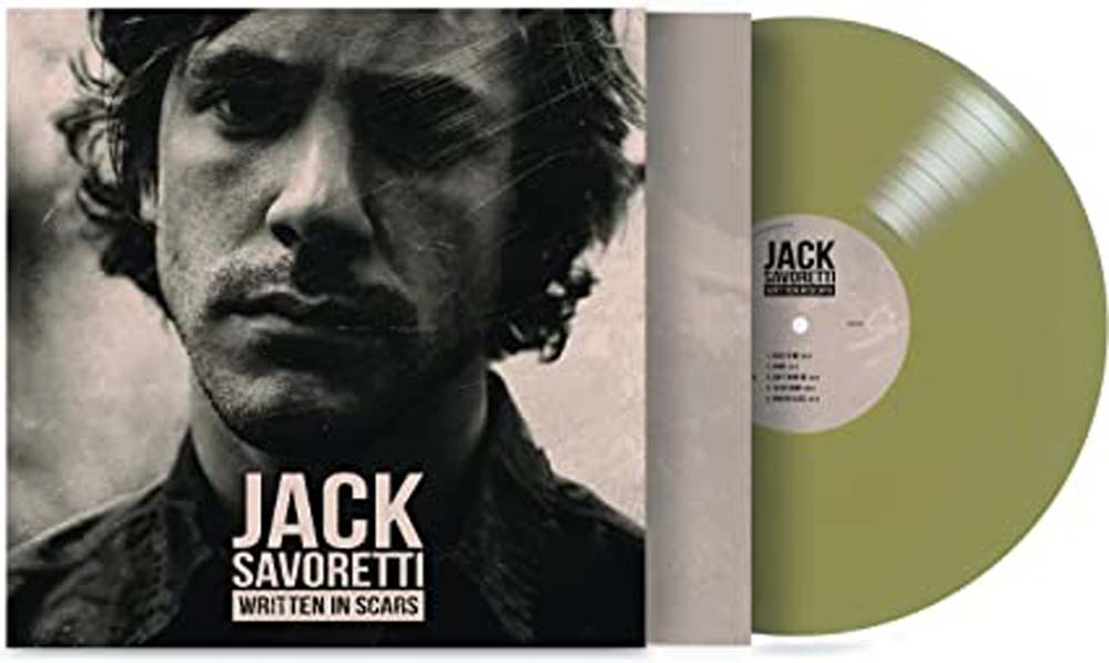 Jack Savoretti Written In Scars Vinyl LP Gold Colour 2022