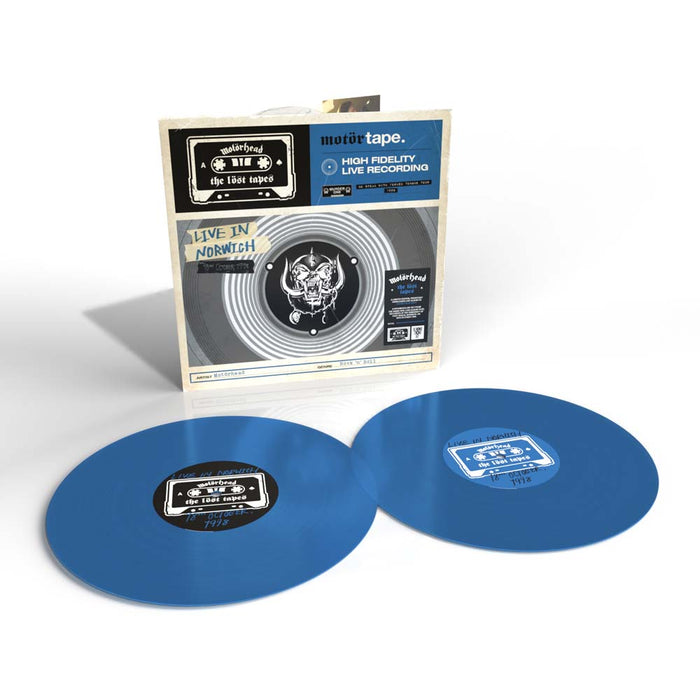 Motorhead The Lost Tapes Vol.2 Vinyl LP Blue Vinyl RSD 2022
