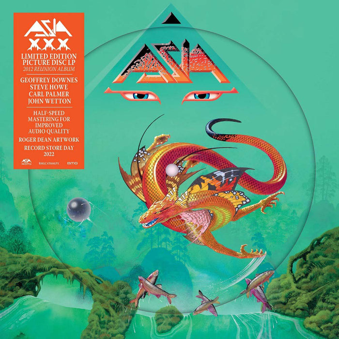 Asia XXX 10th Anniversary Vinyl LP Picture Disc RSD 2022