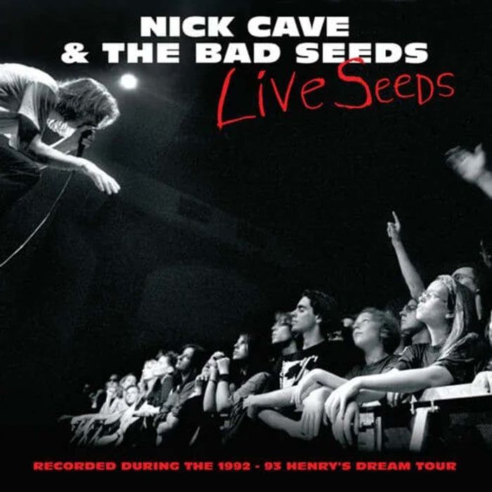 Nick Cave & The Bad Seeds Live Seeds Vinyl LP Transparent Red Colour & Etching RSD 2022