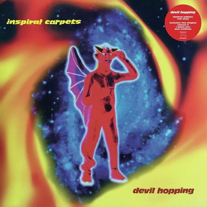 Inspiral Carpets Devil Hopping Vinyl LP Red Colour 2022