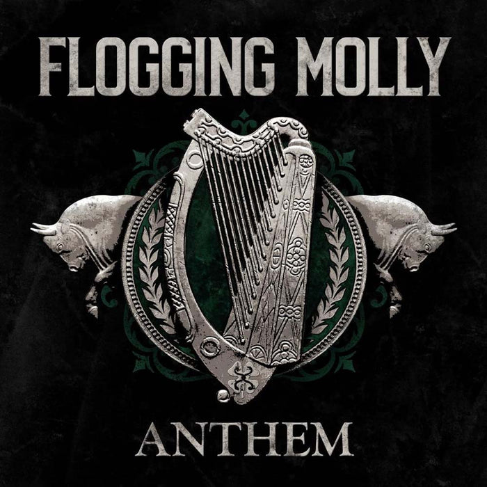 Flogging Molly Anthem Vinyl LP Green Galaxy 2022