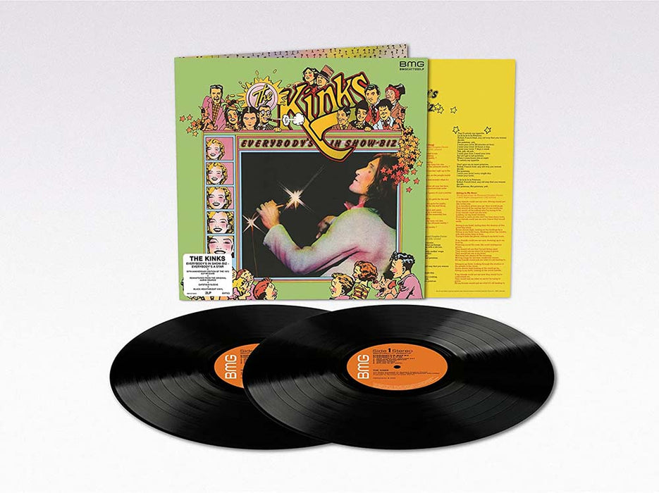 The Kinks Everybody's In Show-Biz Vinyl LP 2022