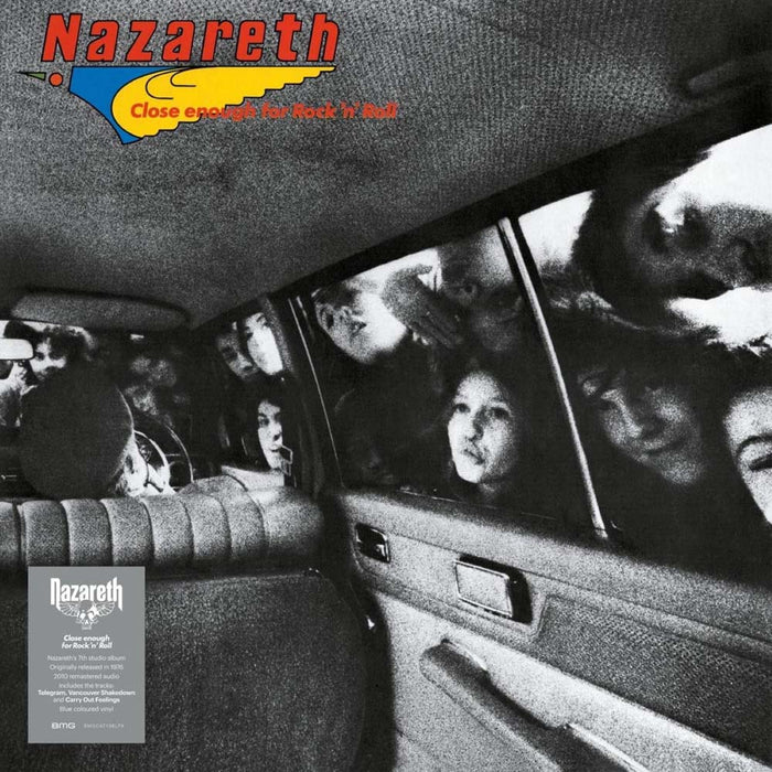 Nazareth Close Enough For Rock 'N' Roll Blue Vinyl LP 2022