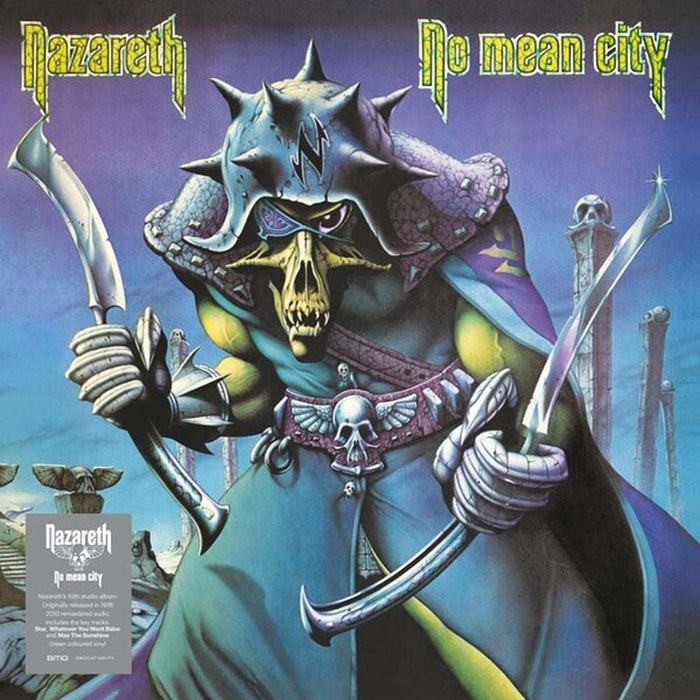 Nazareth No Mean City Vinyl LP Green Colour 2022