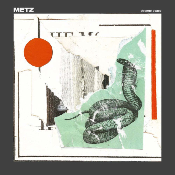 METZ Strange Peace LP Ltd Ed Coloured Vinyl NEW 2017