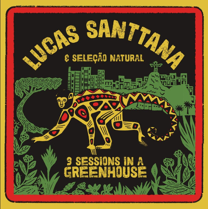 Lucas Santtana 3 Sessions In A Greenhouse Vinyl LP Yellow Colour 2021