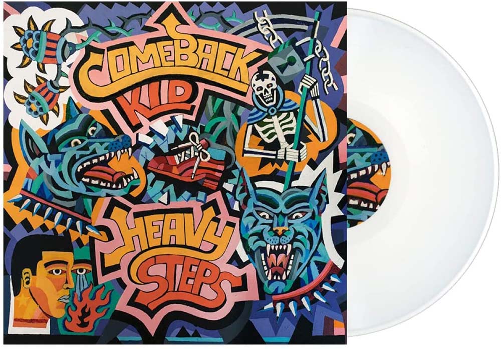 Comeback Kid Heavy Steps Vinyl LP White Colour 2022