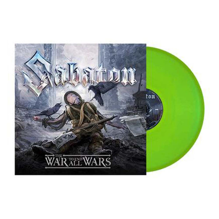 Sabaton The War To End All Wars Vinyl LP Indies Flourescent Green 2022