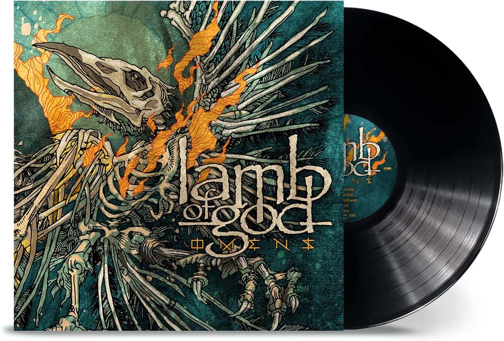 Lamb Of God Omens Vinyl LP 2022