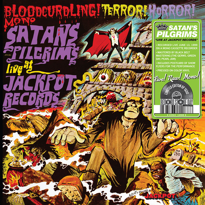 Satan’s Pilgrims Live At Jackpot Records Vinyl LP RSD 2022