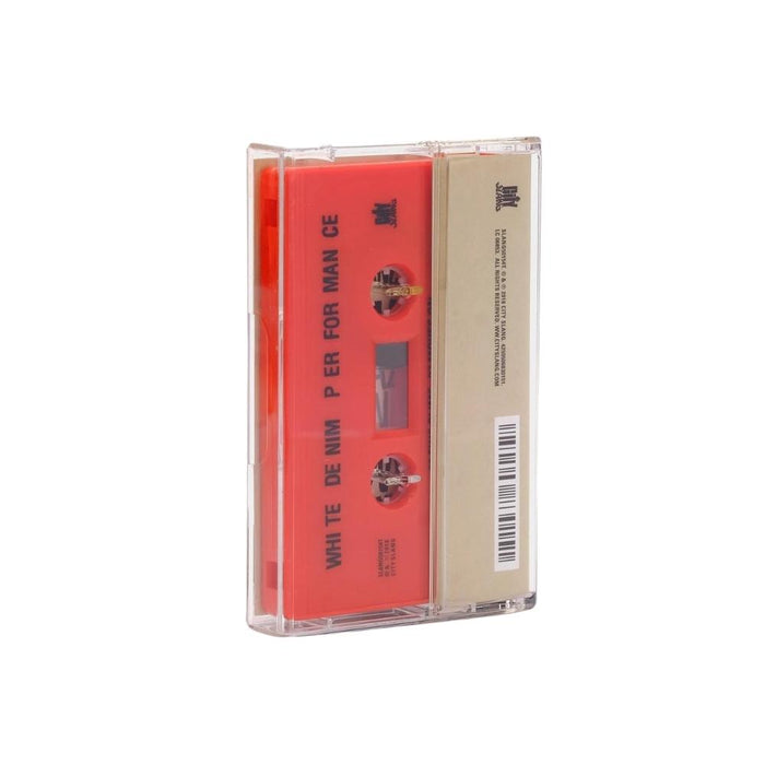 White Denim Performance Cassette Tape Red Colour 2018