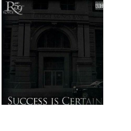 ROYCE DA 59INCH SUCCESS IS CERTAIN 2011 HIP HOP LP VINYL NEW 33RPM