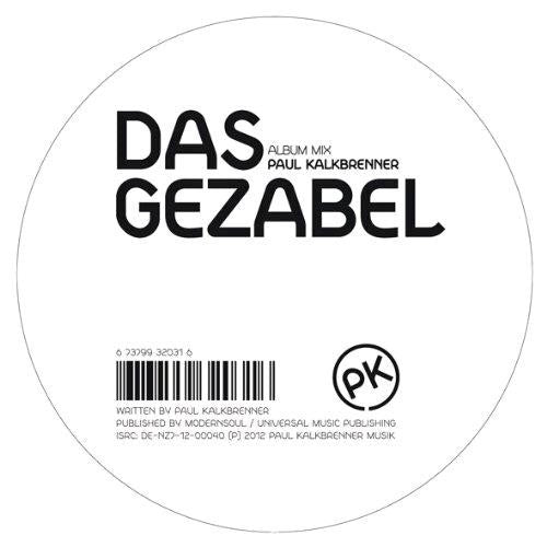 Paul Kalkbrenner Das Gezabel 2012 Electronic Dance Music 12'' Single Vinyl New