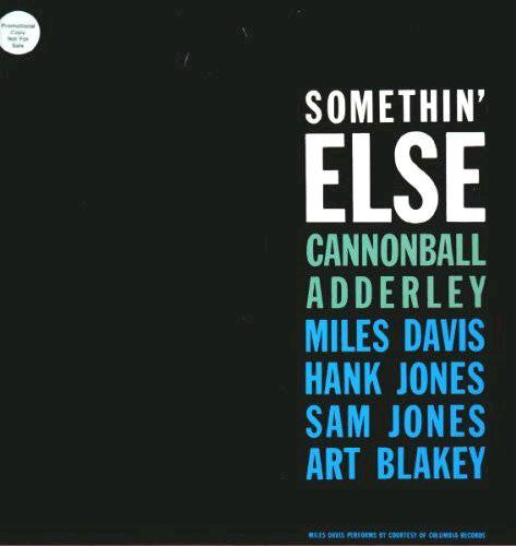 CANNONBALL ADDERLEY SOMETHIN ELSE LP VINYL 33RPM JAZZ 1997 NEW 33RPM