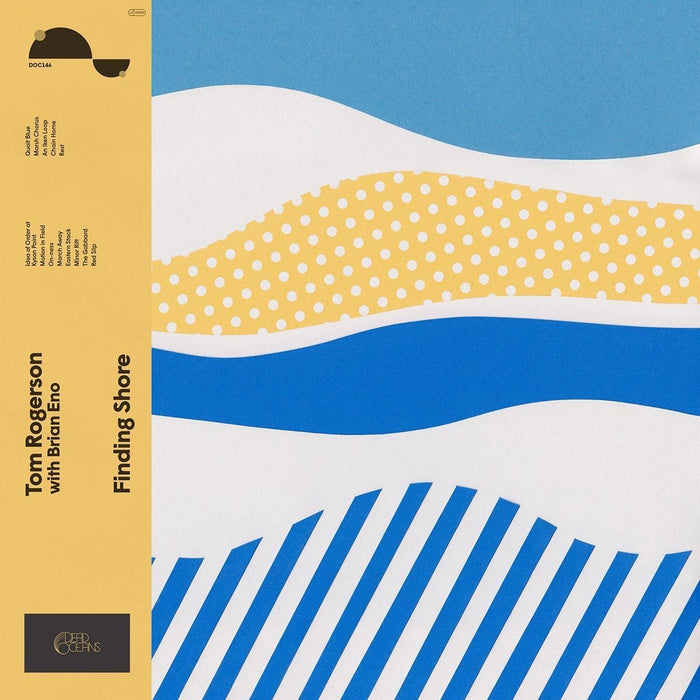 TOM ROGERSON & BRIAN ENO Finding Shore LP Ltd Blue Vinyl NEW 2017