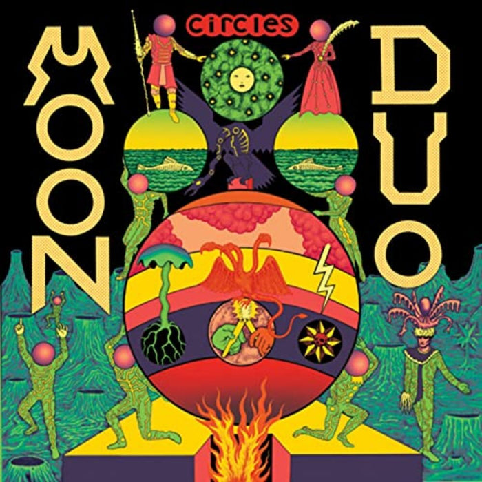 Moon Duo Circles Vinyl LP Indies Green Colour 2021