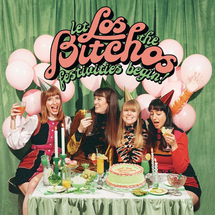 Los Bitchos Let The Festivities Begin (Los Chrismos Edition) Vinyl LP Red Colour 2022