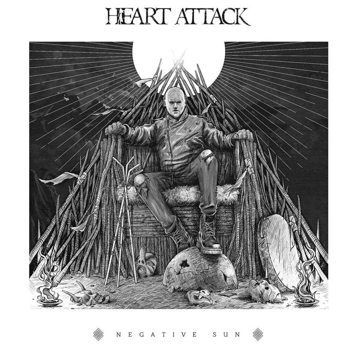 Heart Attack Negative Sun Vinyl LP 2022