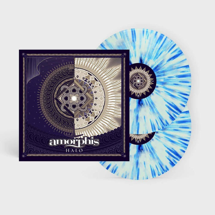 Amorphis Halo Vinyl LP Clear, White & Blue Splatter Colour 2022