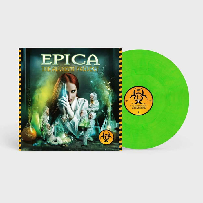 Epica The Alchemy Project Vinyl LP Toxic Green Colour 2022