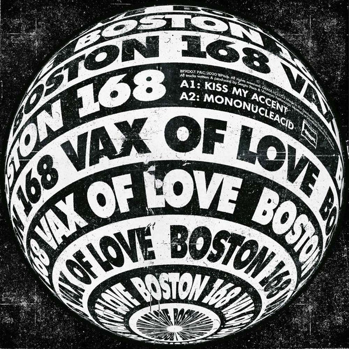 Boston 168 - Vax Of Love 12" Vinyl Single 2020